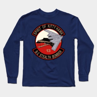 B-2 Stealth Bomber - Kitty Hawk Long Sleeve T-Shirt